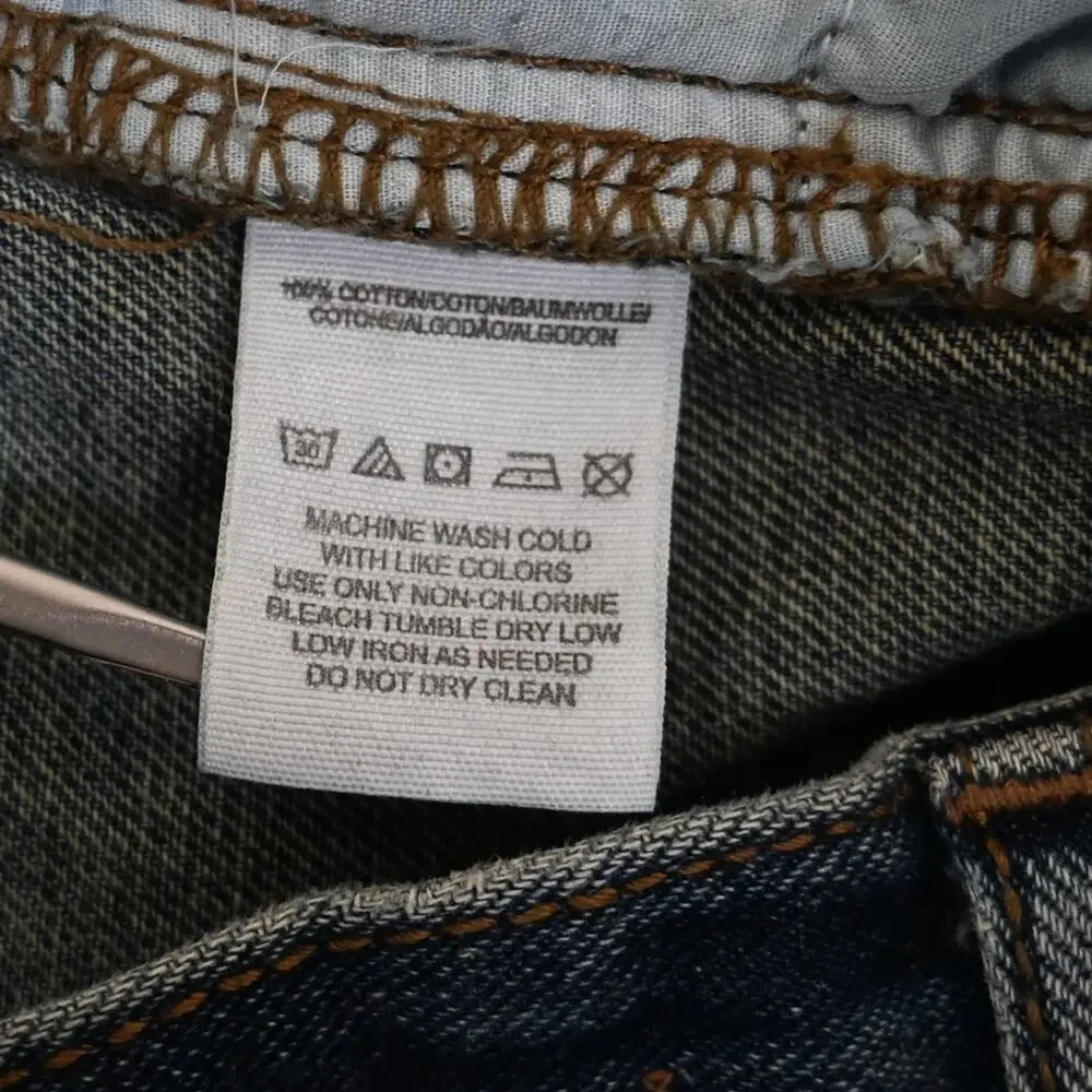 Free People Womens 26 Exposed Button Fly Cutoff Denim Jean Shorts - Picture 10 of 10